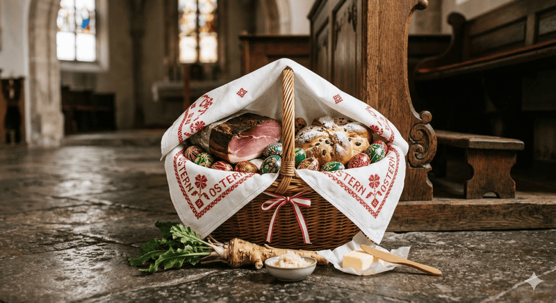 Die traditionelle Osterjause in Österreich – Geschichte, Bräuche & regionale Spezialitäten - kumitzbervg.com