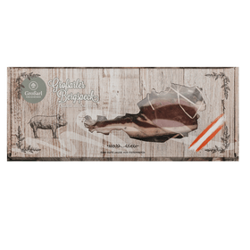 Bergspeck – 300g luftgetrocknet & über Buchenholz geräuchert | im Geschenkkarton - kumitzbervg.com