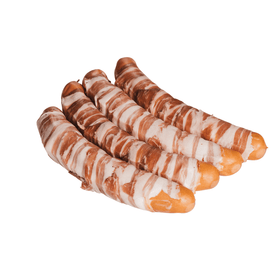 Berner Würstl – ca. 300 g | Mit Käse gefüllt & Speck umwickelt | Österreichische Grillklassiker - kumitzbervg.com