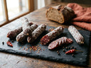 Feurige Salami Snack – 100 g | Mini-Salami mit Chili & Edelschimmel | Scharfer Jausen-Snack - kumitzbervg.com