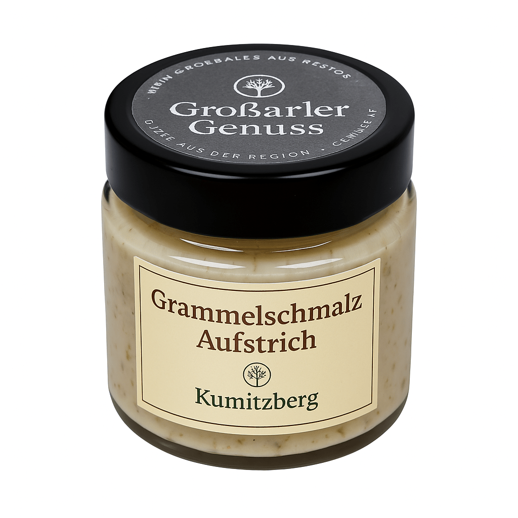 Grammelschmalz Aufstrich im Glas – 100g | Deftiger Genuss mit Röstzwiebel & Gewürzen - kumitzbervg.com