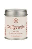 Grillgewürz „BBQ Rub Kräuter - Knoblauch“ – 85 g | Mediterrane Gewürzmischung mit Knoblauch & Kräutern - kumitzbervg.com