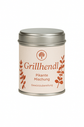 Grillhendl Gewürz – Pikante Mischung | 125 g | Würzzubereitung für Hendl, Grillfleisch & Ofengerichte - kumitzbervg.com