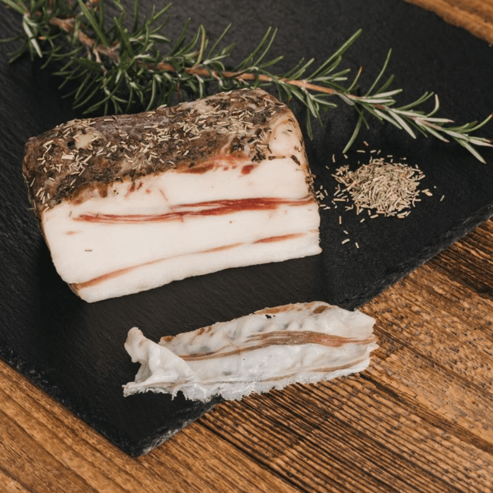 Lardo vom Wollschwein – 250 g | Feinwürziger Rückenspeck aus Österreich - kumitzbervg.com