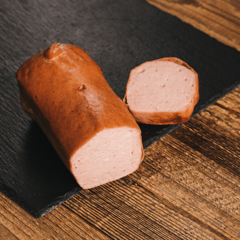 Leberkäse – ca. 500 g | Rauchofen - Leberkäse aus Österreich | Zum Backen oder kalt genießen - kumitzbervg.com