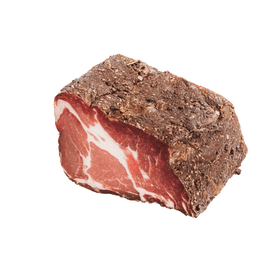 Schopfspeck – 300 g | Buchenholzgeräuchert & luftgetrocknet | Aus österreichischem Schweinefleisch - kumitzbervg.com