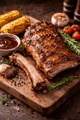 Sous - Vide Spareribs „Mamasita“ – mild gewürzt vom österreichischen Schwein ca. 1 kg - kumitzbervg.com