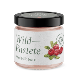 Wild - Leberpastete mit Preiselbeeren & Pistazien – 100g | Fein, fruchtig, nussig - kumitzbervg.com